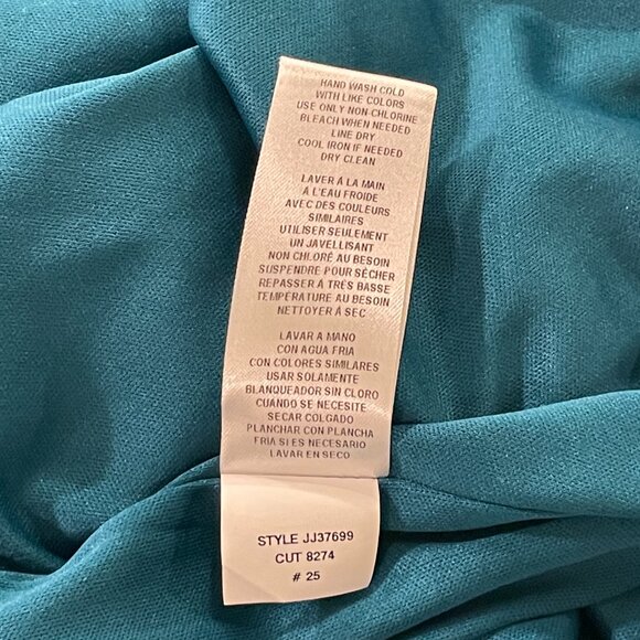 NEW JULIA JORDAN 3/4 Sleeve Velvet Sequin Sheath Cocktail Dress Women Size 12 - Picture 9 of 9